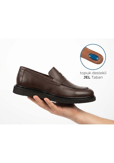 Growish Gr0464 Hakiki Deri İtalyan Tarz Yanık Kahve Yüksek Kalın Taban Spor Klasik Ayakkabı Koyu Kahverengi Growish Gr0464 Hakiki Deri İtalyan Tarz Yanık Kahve Yüksek Kalın Taban Spor Klasik Ayakkabı Koyu Kahverengi