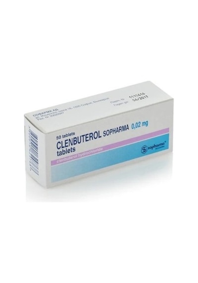 Sopharma Clenbuterol 20mcg 50 Tablet
