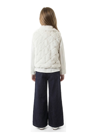 Xo Kids Kız Çocuk 4lu Alt Üst Takım 7-14 Yaş 3927-4927 Ekru