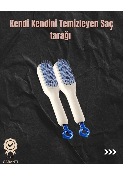 Ers Kendini Temizleyen Hava Yastıklı Saç Tarağı Düğümsüz Tarama