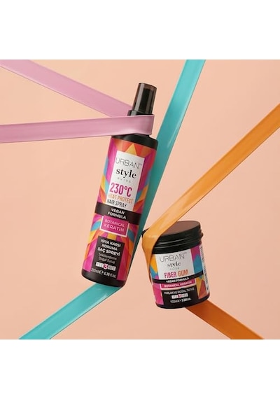 Urban Care Style Guide Parlak Görünüm Sağlayan Fiber Gum- Doğal Tutuş- Saç Sakızı-100ml