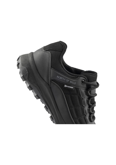 North Of Wild Yukan Su Geçirmez Unisex Kısa Bot - Sıyah 001