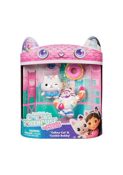 Gabby S Dollhouse 2 Li Figür Paketi Cakey Cat Ve Cookie Bobby