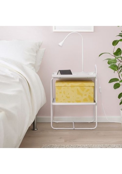 Ikea Hattasen Komodin, Beyaz, 43x27x58 Cm