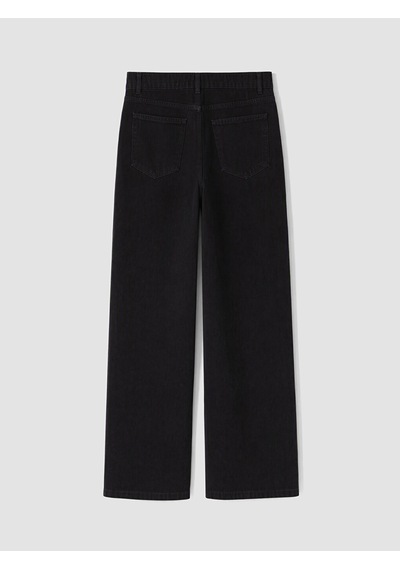 Lcw Curve Siyah Büyük Beden Straight Fit Kadın Jean Pantolon