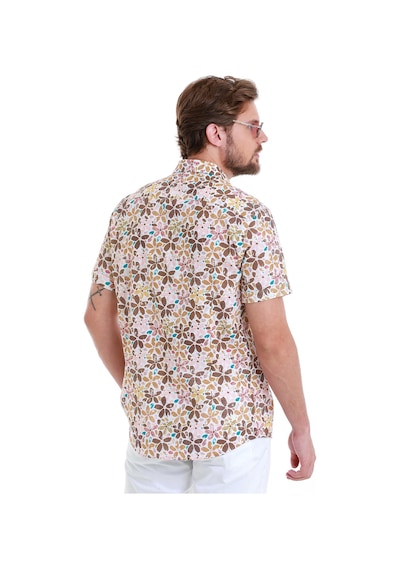 Hatemoğlu Kahverengi Comfort Fit Baskılı 100% Pamuk Slim Yaka Kısa Kollu Gömlek 24d190000006 172 Kahverengi Hatemoğlu Kahverengi Comfort Fit Baskılı 100% Pamuk Slim Yaka Kısa Kollu Gömlek 24d190000006 172 Kahverengi