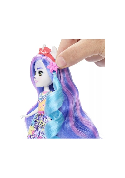 Enchantimals Zebra Zemirah ve Grainy ile Aksesuarları HNV28