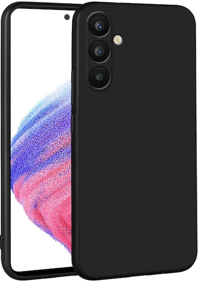 Zore Galaxy Uyumlu A34 Kılıf Premier Silikon Kapak - Siyah Siyah