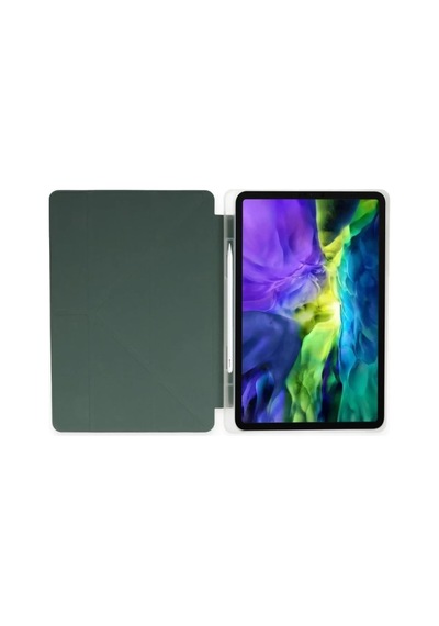 Vaveni Huawei Matepad Se Kılıf Kalemlikli Mars Tablet Kılıfı - Koyu Yeşil Arz