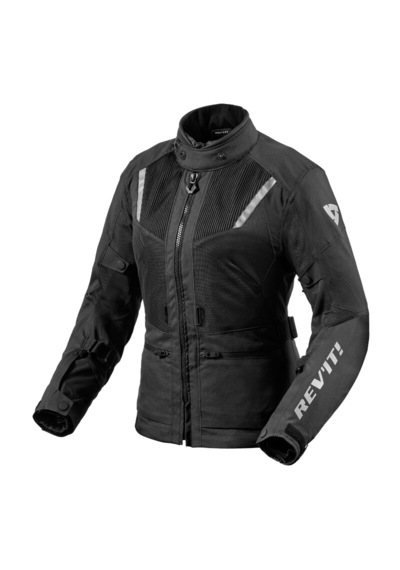 Revit Levante 2 H20 Siyah 4 Mevsi Kadın Motosiklet Montu