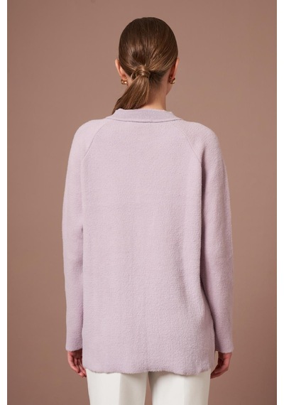Ftz Women Kadın Angora Hırka Lila 25259 Lila