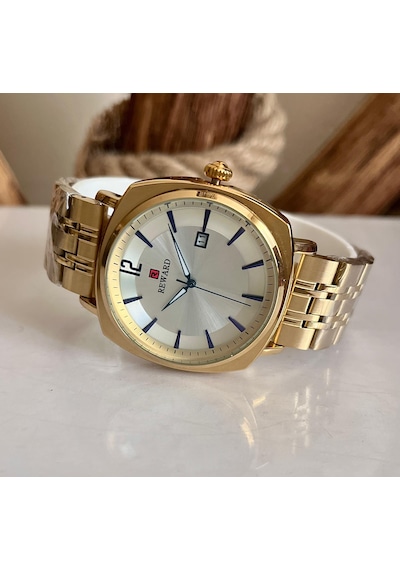 Reward Rw38350 Çelik Kordon Gold Takvimli Erkek Kol Saati