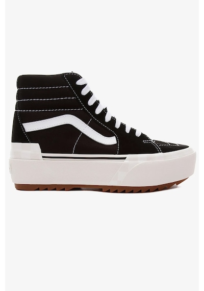 Vans Sk8 Hi Stacked Unisex Sneaker Siyah