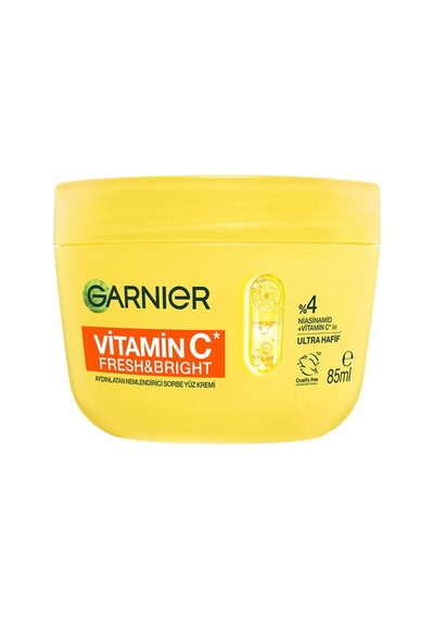 Garnier C Vitamini Sorbet Nemlendirici Yüz Kremi 85 Ml - 8 Adet Tarı