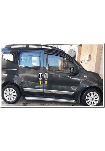Woc Chrome Citroen Nemo Krom Kapı Kolu 2008 Sonrası 4 Kapı 8  Parç