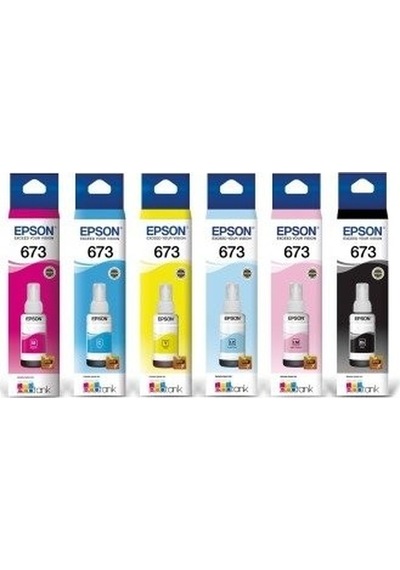 Epson 673 Mürekkep Seti L800,l805,l850,l1800