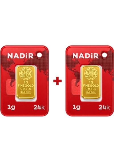 Nadir Gold 24 Ayar 2 Gram Külçe Altın