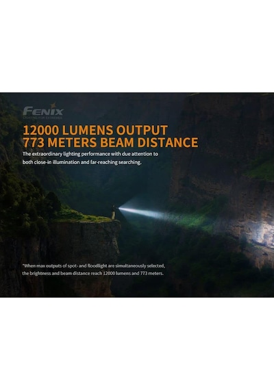 Fenix Lr 40 R Led Flash Light Çok Renkli