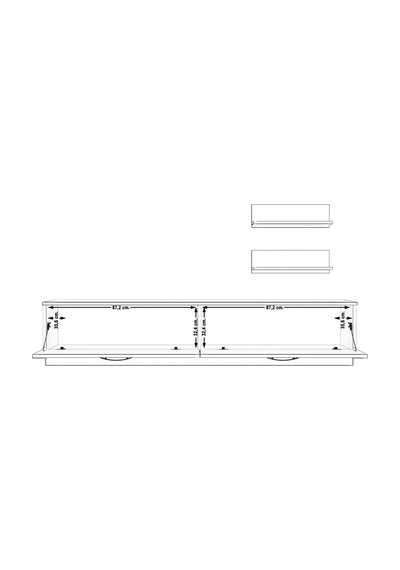 Decoraktiv Eko 4b Slm Std Tv Ünitesi Tv Sehpası Beyaz Decoraktiv Eko 4b Slm Std Tv Ünitesi Tv Sehpası Beyaz