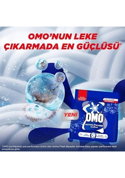 Oxygen Toz Çamaşır Deterjanı Beyazlar İçin, 1.2 Kg