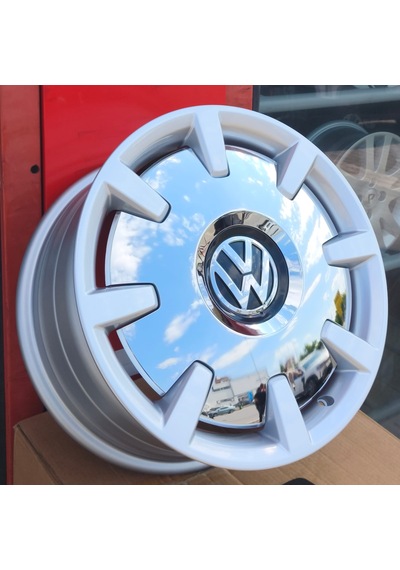 5x100 17 İnç Et.35 Cb.67.1 Silver Beetle Disk Jant 1 Takım 4 Adet Vw Fiat Seat Skoda Audi