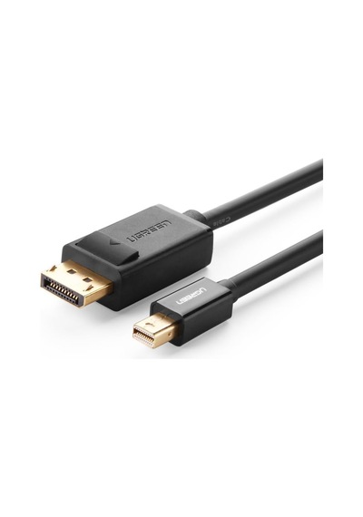 4k Mini Display Port To Display Port Dönüştürücü Kablo 1.5 Metre Siyah Diğer