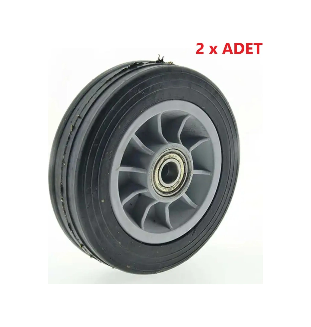 Plastik Jantlı Rulmanlı Dolma Tekerlek 170x35x15 Mm-2 Adet
