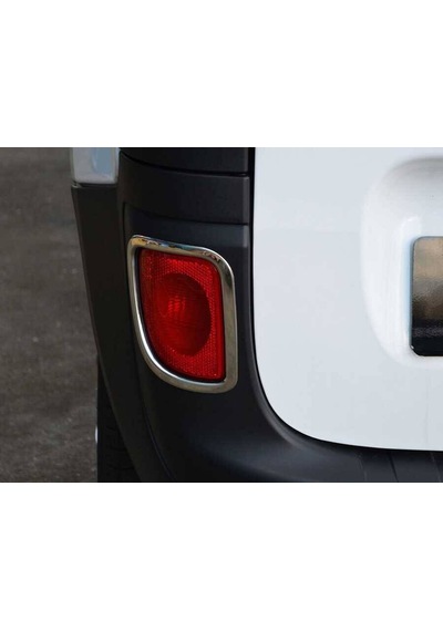 RENAULT KANGO 2008 2019 ARKA SİS ÇERÇEVESİ PASLANMAZ ÇELİK KROM-
