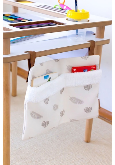 Pratik Askılı Organizer Bebek Arabası Beşik Kenar Fluffy Organizer Melis