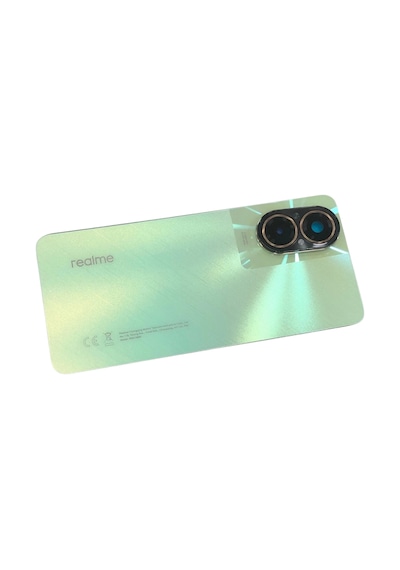 Realme 12 Lite Rmx3890 Arka Kapak Pil Kapağı Full Yeşil