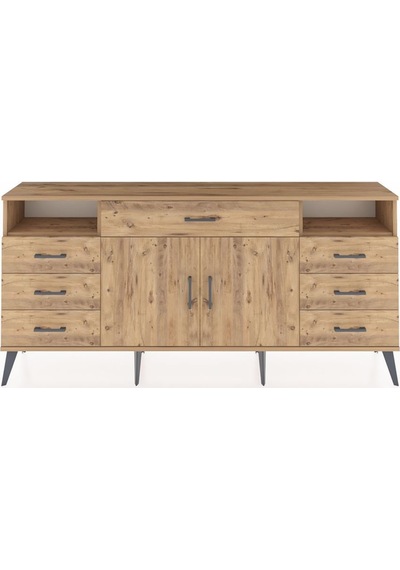 Arges Konsol 4 Raflı 7 Çekmeceli 2 Kapaklı 176x30x83 Çam-çam/çam Çam/çam Arges Konsol 4 Raflı 7 Çekmeceli 2 Kapaklı 176x30x83 Çam-çam/çam Çam/çam