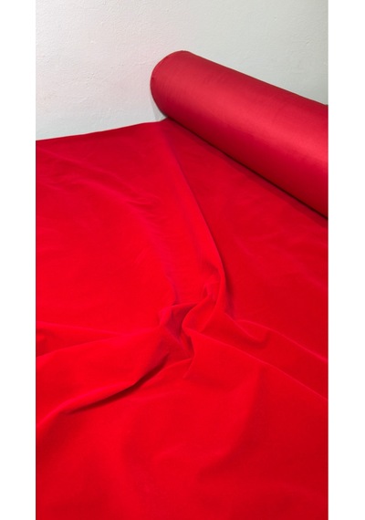 Flok Süet Suni Deri 100 X 150 Yapışkansız Kırmızı