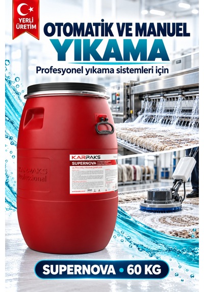 Supernova Halı Yıkama Şampuanı 60kg Tekli