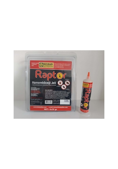 Raptor 35 Gr Hamamböceği Kalorifer Böceği Jeli