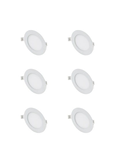 3w Slim Led Panel %100 Alüminyum 3000k Sarı Işık 6 Adet Ct-5144s Diğer