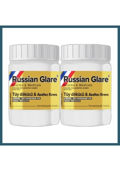 Bezos Süper Russ Glare Tüylere Krem Nano 2 Adet X 50 Ml Russ Merhemi Ob