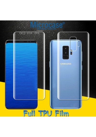 Samsung Uyumlu Galaxy S9 Plus Full Ön Arka Kaplama Tpu Soft Koruma Filmi
