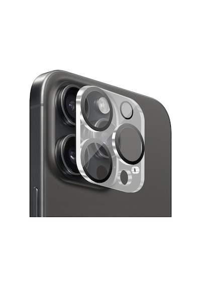 Buff Apple Uyumlu iPhone 16 Pro Max - Kılıf + Ekran Koruyucu + Lens Koruyucu Şeffaf