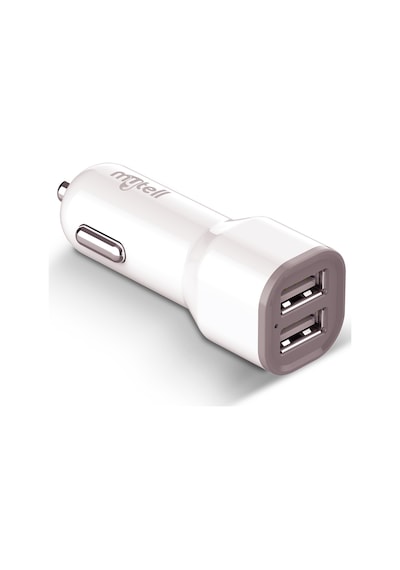 Mytell Tüm Arabalara Uyumlu - Universal Araç Çakmaklık Şarj Aleti - Çift Usb 2.1a My-a5 Standart