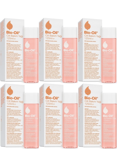 Bio-oil Çatlak Oluşumunu Önleyici Cilt Bakım Yağı 125ml-6 Lı Set
