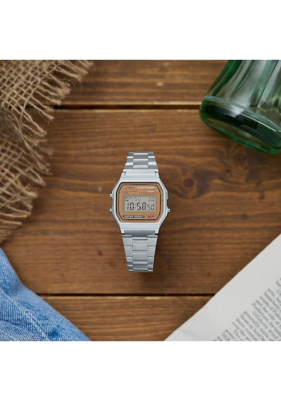 Casio A158wea-9df Kol Saati Metalik