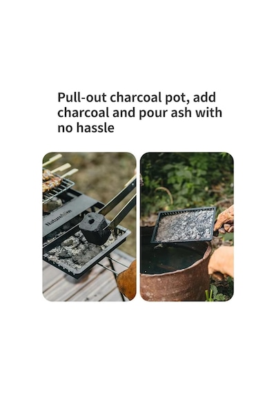 Naturehike Grill Barbecue + Katlanabilir Masalı Sandstone Çok Renkli