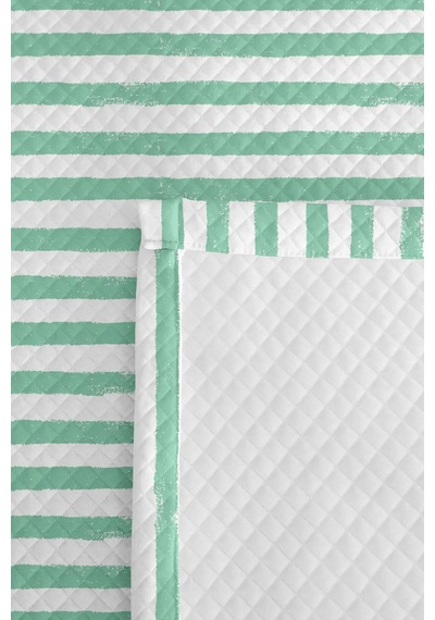 Çizgili Mint Yeşil Genç Odası Tek Kişilik Pike Takımı-modern Beyaz 160x220 Cm Kapitone Yatak Örtüsü Dumanlı Papatya Sükuneti Çizgili Mint Yeşil Genç Odası Tek Kişilik Pike Takımı-modern Beyaz 160x220 Cm Kapitone Yatak Örtüsü Dumanlı Papatya Sükuneti
