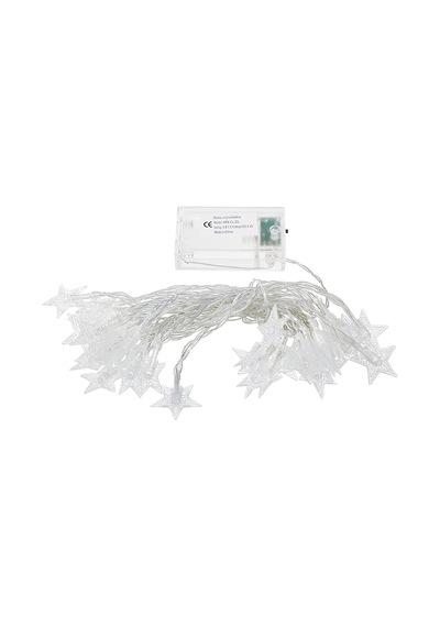 Dekoratif Led Işıklı Yıldız Dizeleri 40lı 6 Metre Yd1047