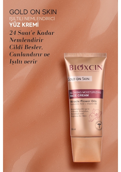 Bioxcin Gold On Skin Işıltılı Nemlendirici Yüz Kremi 50 Ml 2 Adet