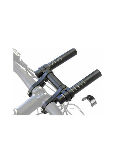 Proride Mtb Road Tt Bisiklet Tri-minibar Aerobar Barda Klip Kokpi Siyah
