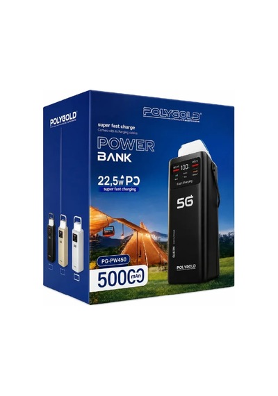 Pg-pw450 50.000 Mah Powerbank Çok Renkli