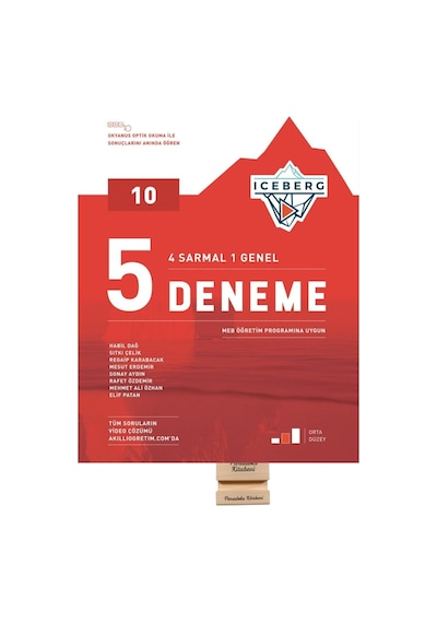 Okyanus Yayınları 10. Sınıf Iceberg 4 Sarmal 1 Genel 5li Deneme + Telefon Standı