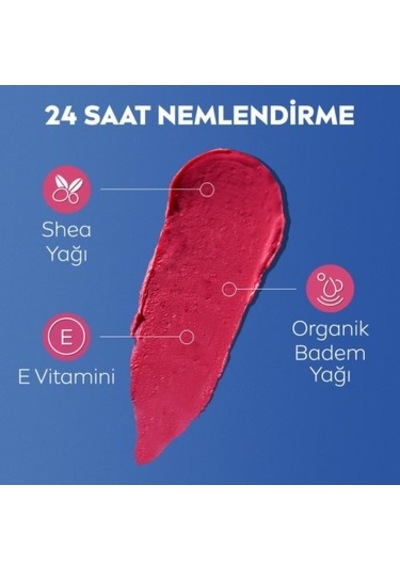Pembe Renkli Dudak Bakım Kremi, Spf30 Koruma Ve Nemlendirme