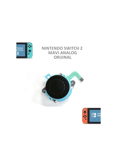 Nintendo Switch 2 Ns2 Joystick Joycon Analog Stick V2 Mavi